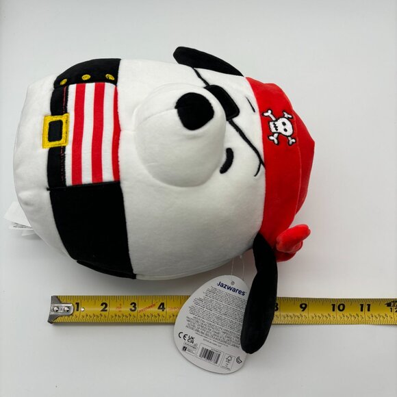 Squishmallows Peanuts 8” Snoopy Pirate Costume Halloween Holiday Stuffed Plush - Picture 3 of 3